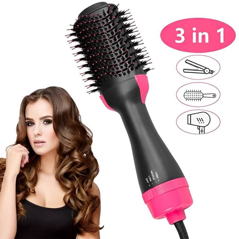 Cepillo 3 en 1™ Peina - Seca - Alisa: Tu aliado para un cabello perfecto en minutos